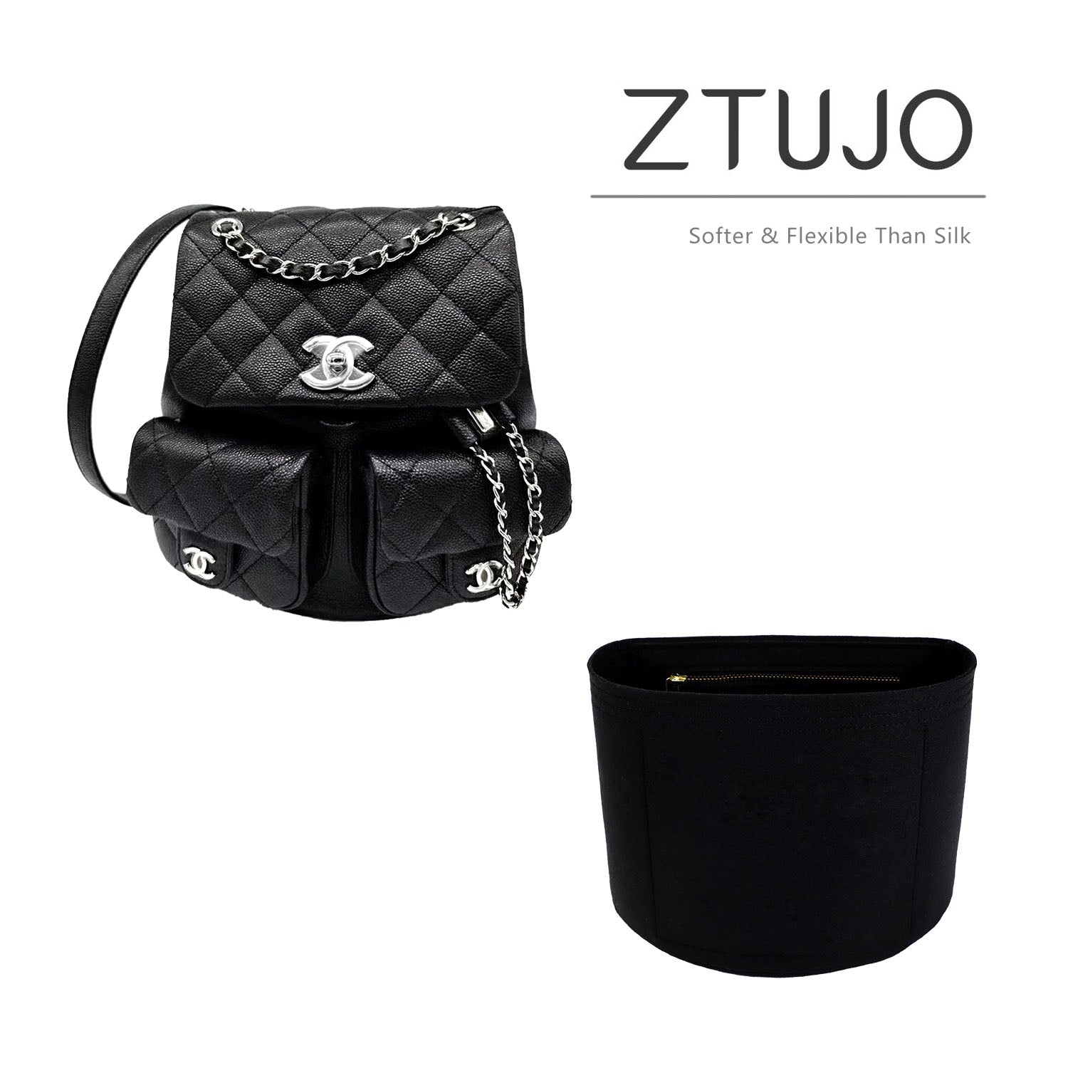 Premium High end version of Purse Organizer specially for Chanel 23P D ztujo