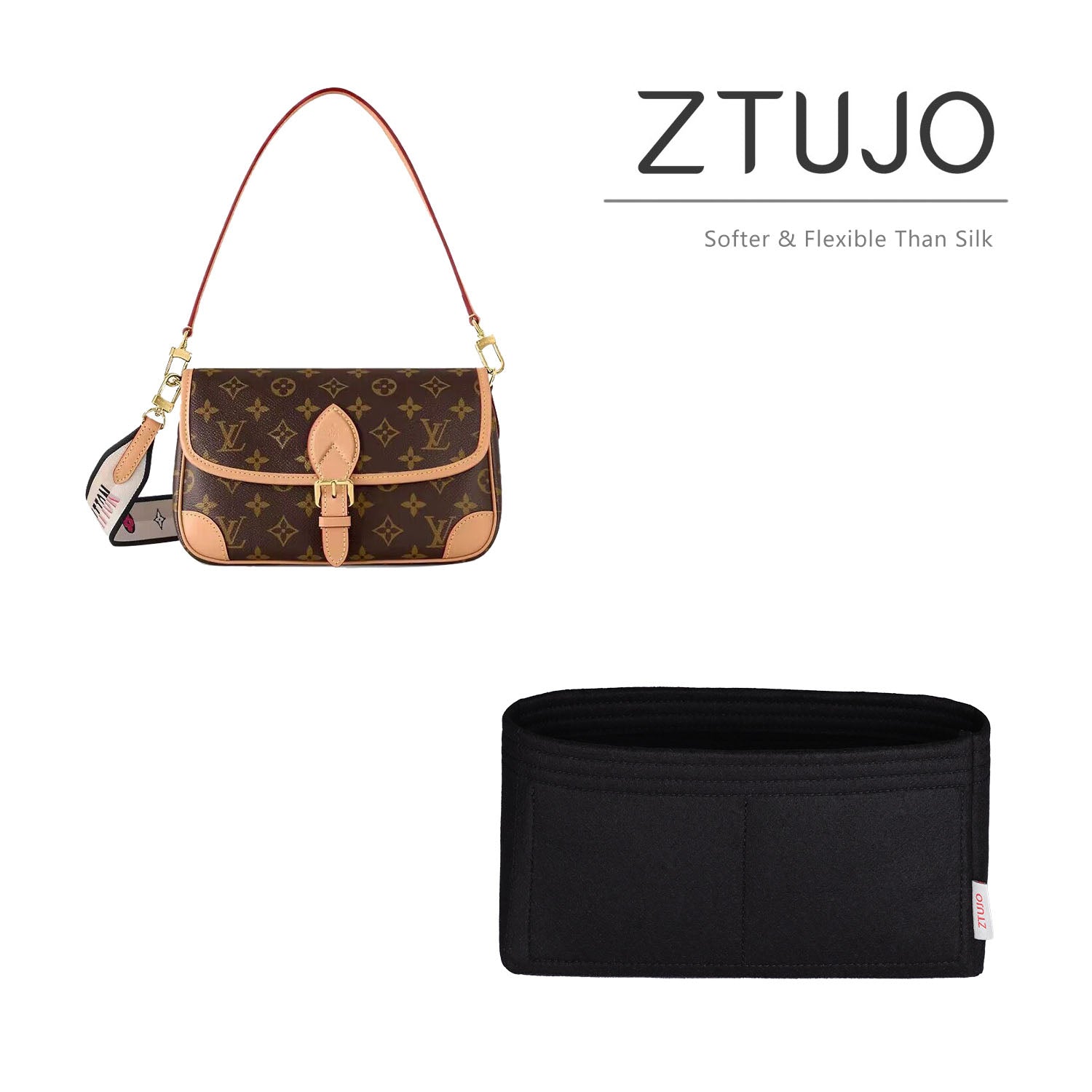 Premium High end version of Purse Organizer specially for LV Diane
