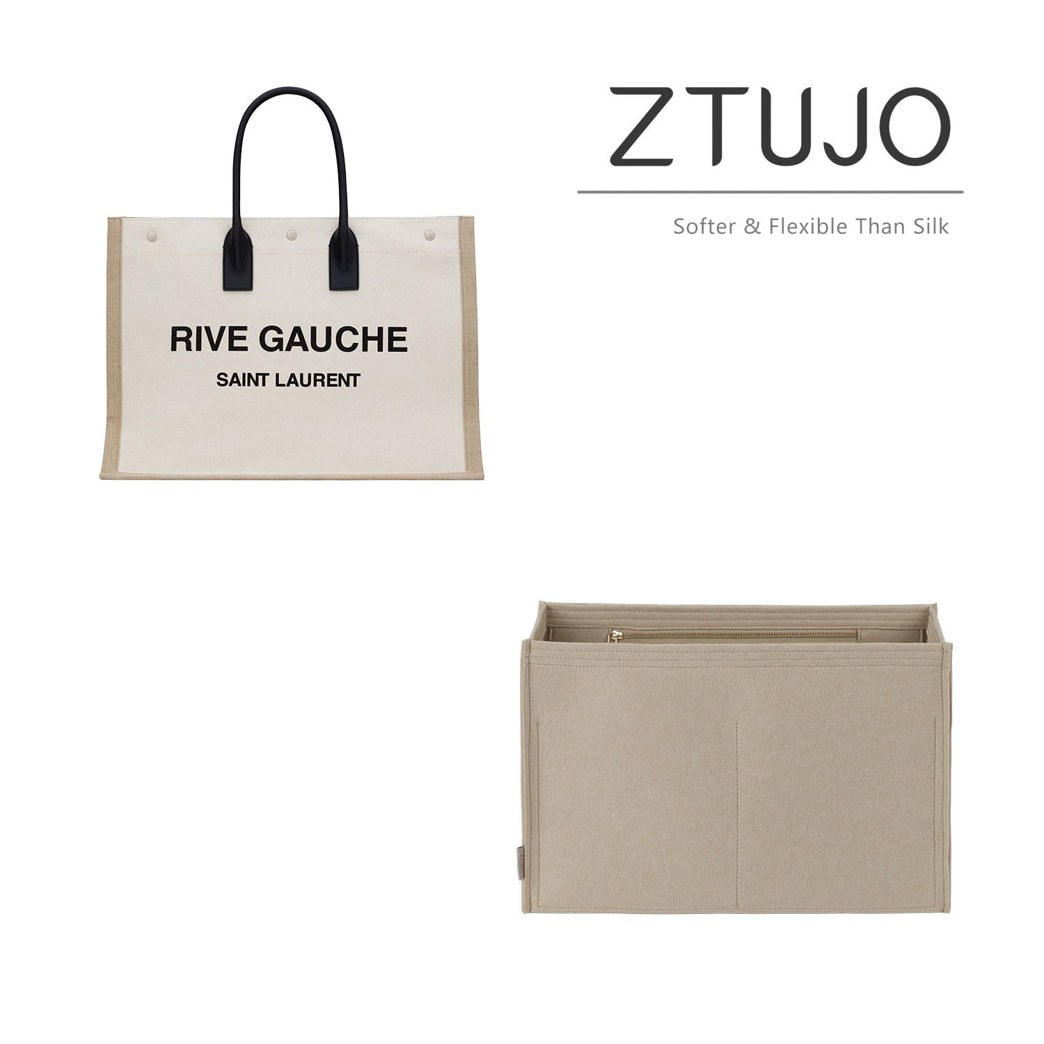 Premium High end version of Purse Organizer specially for YSL Rive