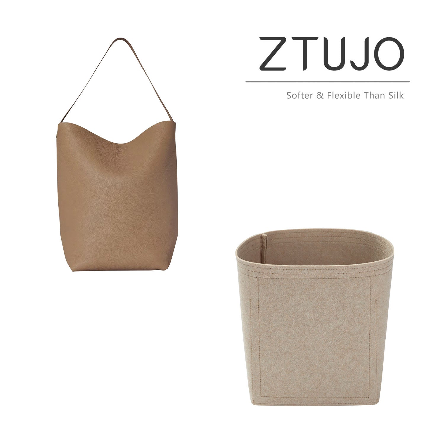 Purse Organizer Insert For The Row 90S Shoulder Bag Jamaica