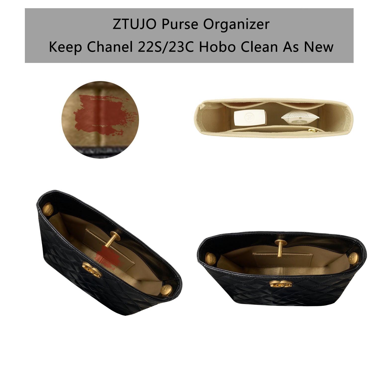 Premium High end version of Purse Organizer specially for Chanel