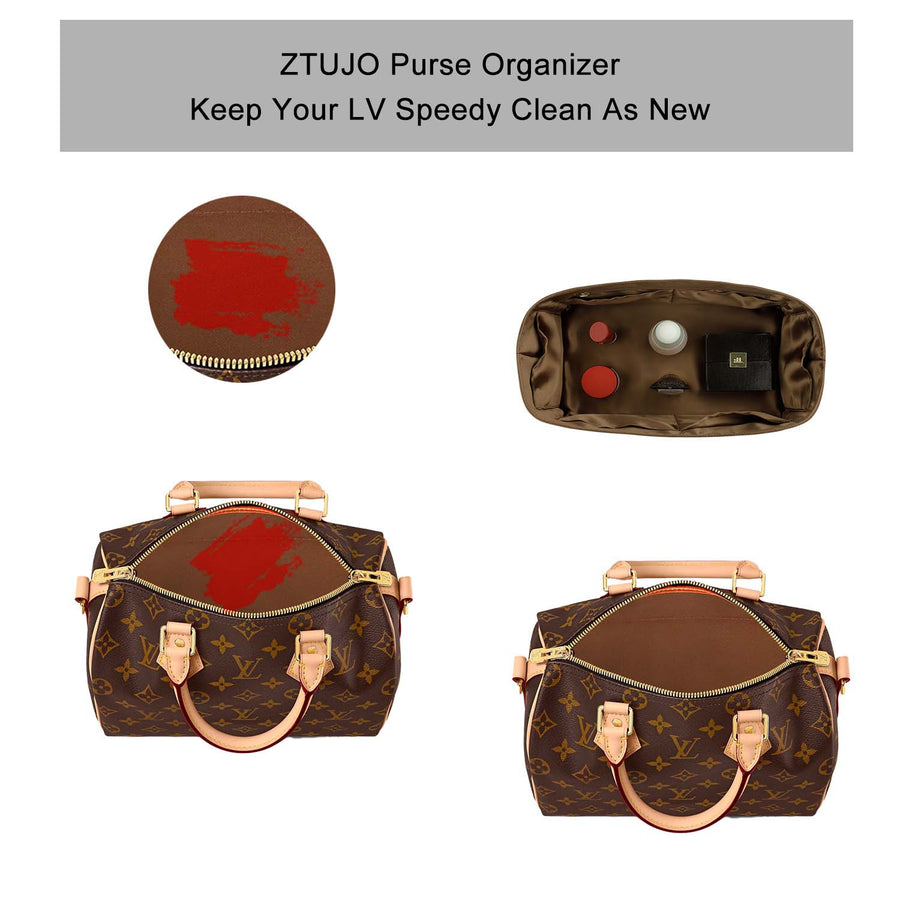 Insert Pocket Organizer voor LV Speedy 20 25 30 35 Handtas Binnenzak Shaper Reizen Opslag Draagbare Cosmetische Tas, Voor Speedy-nano Nieuw, Eén maat Insert Pocket Organizer voor LV Speedy 20 25 30 35 Handtas Binnenzak Shaper Reizen Opslag Draagbare Cosmetische Tas, Voor Speedy-nano Nieuw, Eén maat