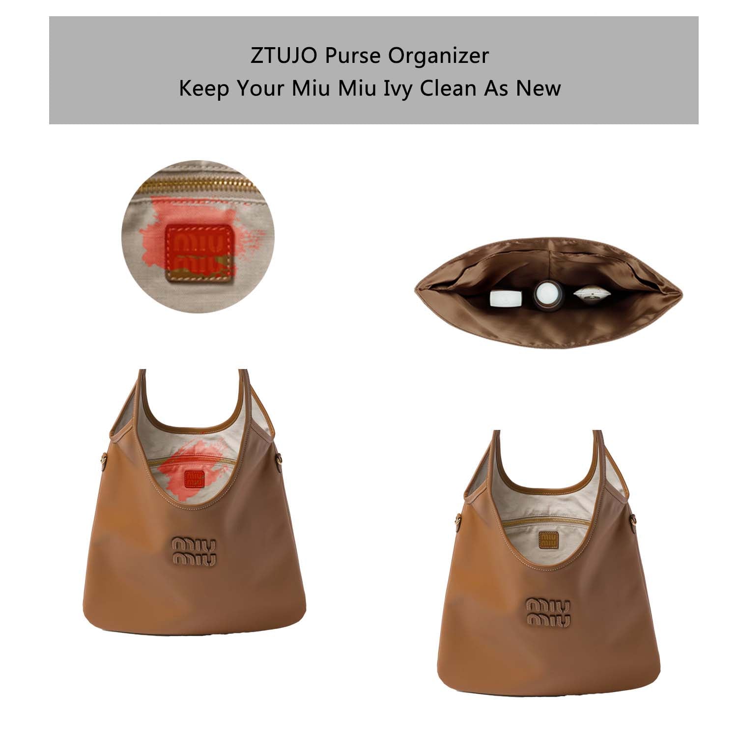 New High end Silks and Satins material version of Purse Organizer