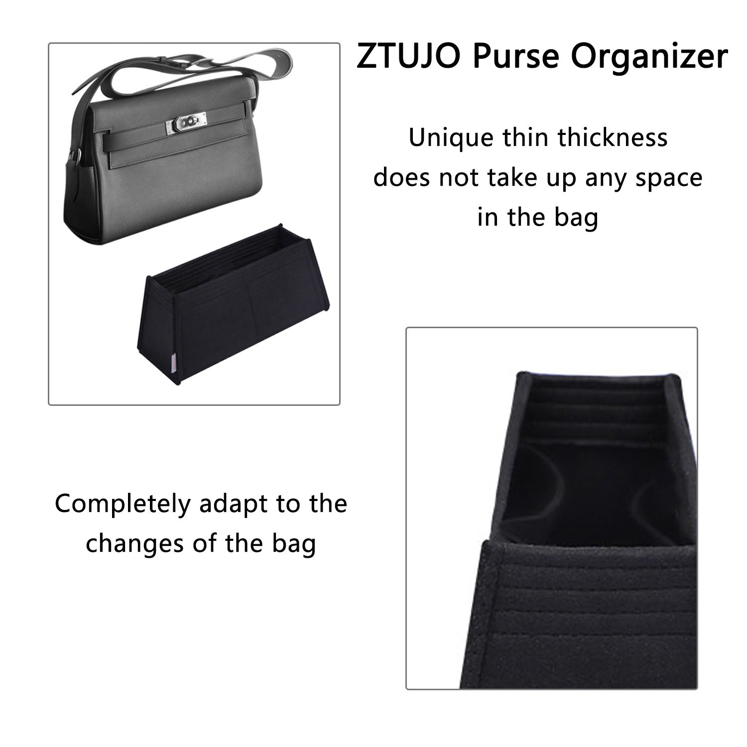 Premium High end version of Purse Organizer specially for Hermes