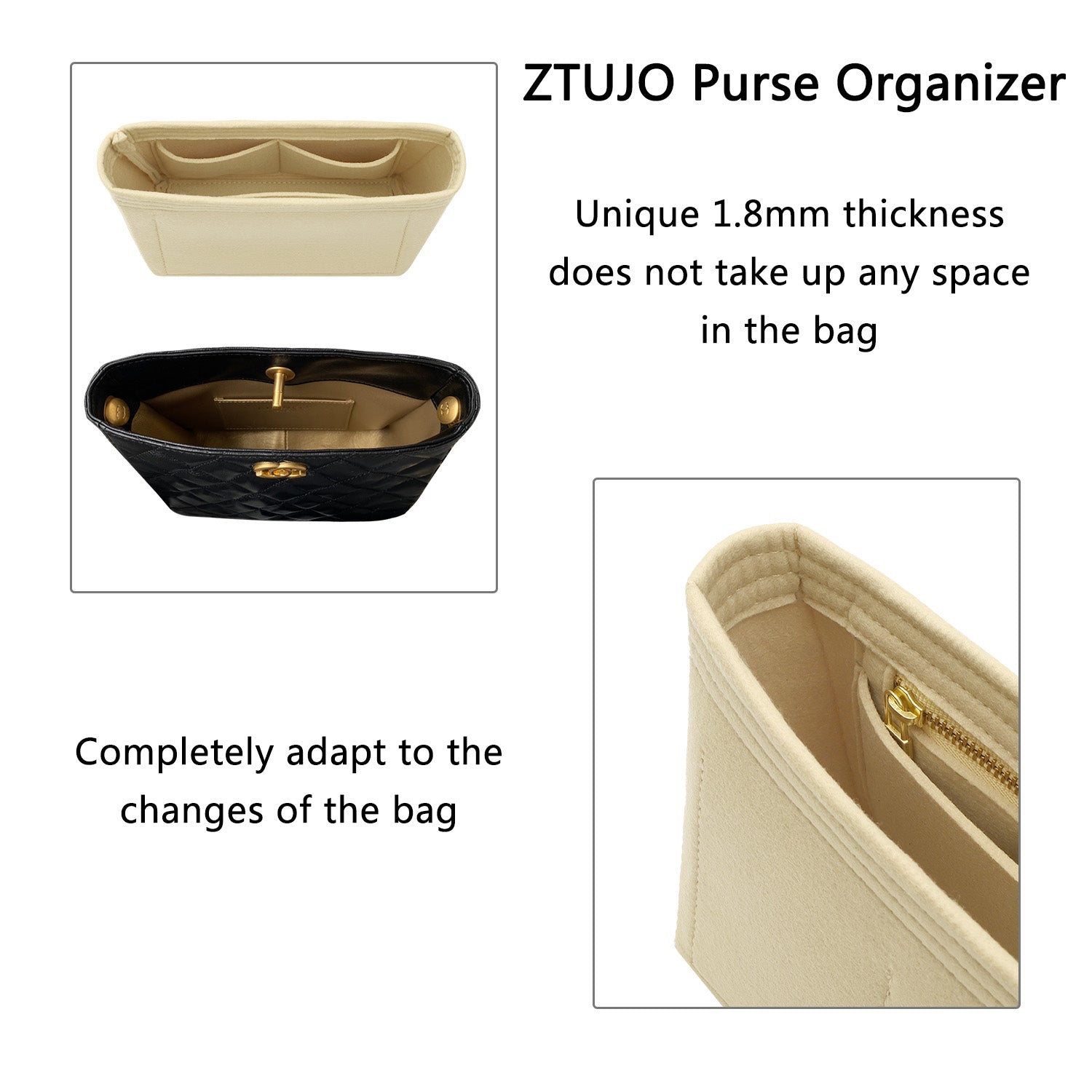 Premium High end version of Purse Organizer specially for Chanel