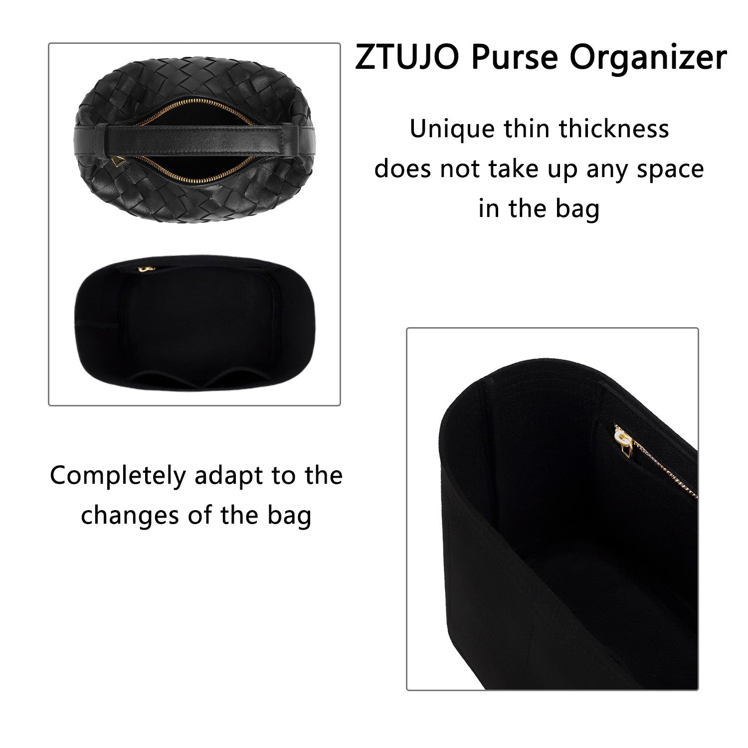 Premium High end version of Purse Organizer specially for Bottega