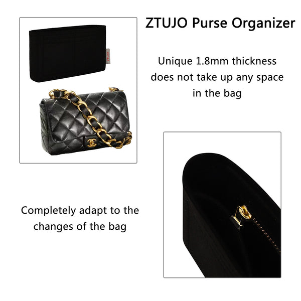 Premium High end version of Purse Organizer specially for Chanel 23P Mini /  Small / Medium