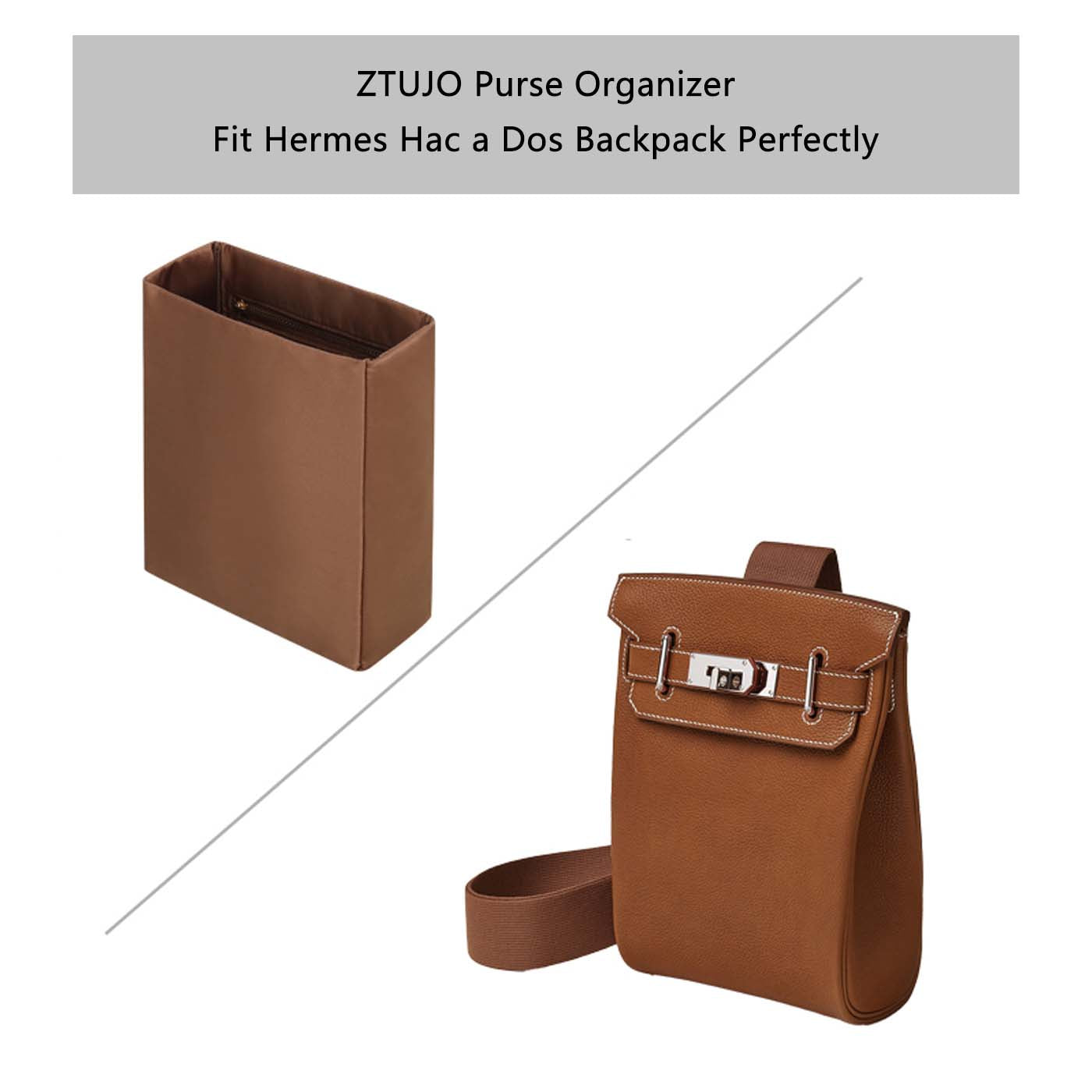 New High end Silks and Satins material version of Purse Organizer