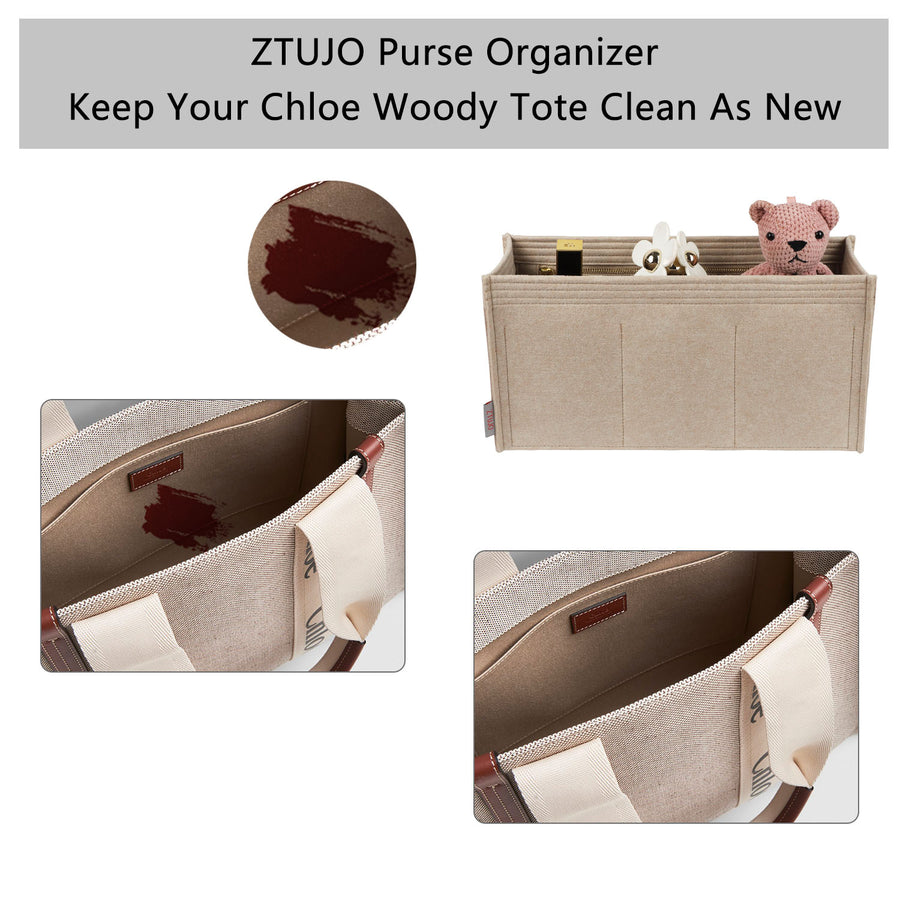 Buy Purse Organizer for Chlo. Woody Tote Bag Tote Bag Organizer Online in  India 
