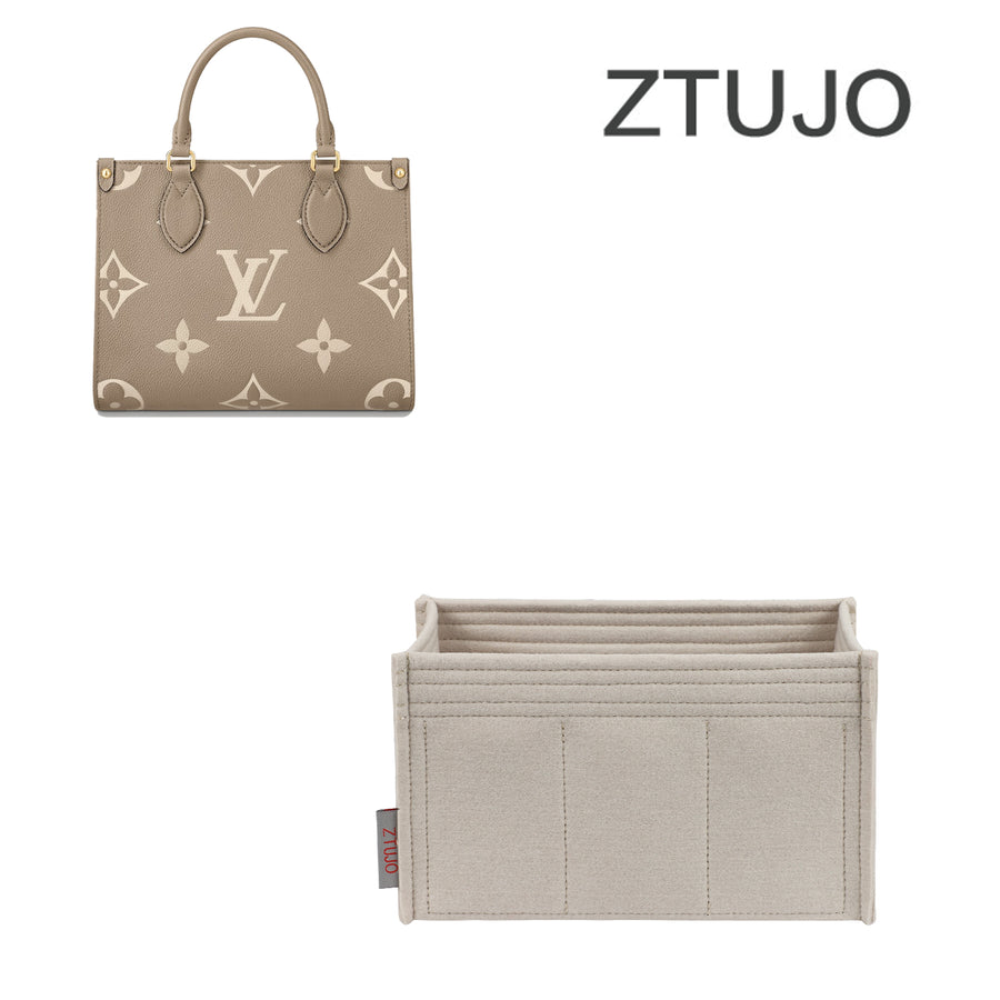 Louis Vuitton OnTheGo GM Felt Handbag Liner Organiser - Handbagholic