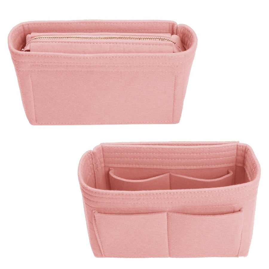 Purse Organizer,Bag Organizer,Insert purse organizer with 2 packs in one  set fit LV NeoNoe Noé Series perfectly (Brush Pink) : : Bags,  Wallets and Luggage