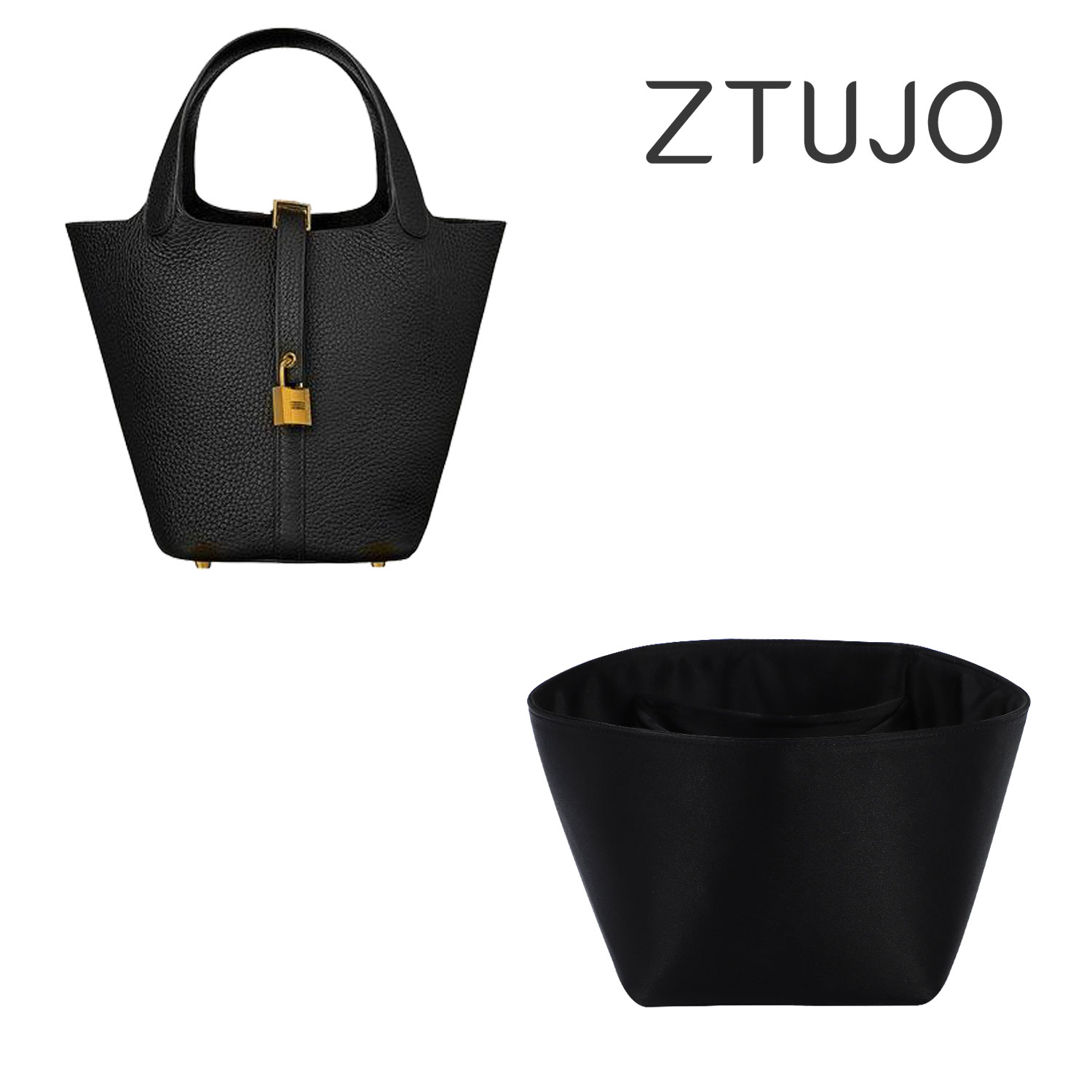 New High end Silks and Satins material version of Purse Organizer