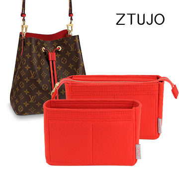 ZTUJO Purse Organizer, Bag Organizer, Insert Purse Organizer With 2 Packs  In One Set For LV NeoNoe Noé Series perfectly, Brown : : Clothing,  Shoes & Accessories
